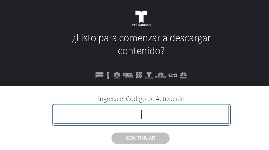 Telemundo.com/activar – Enter Code – telemundo.com activar